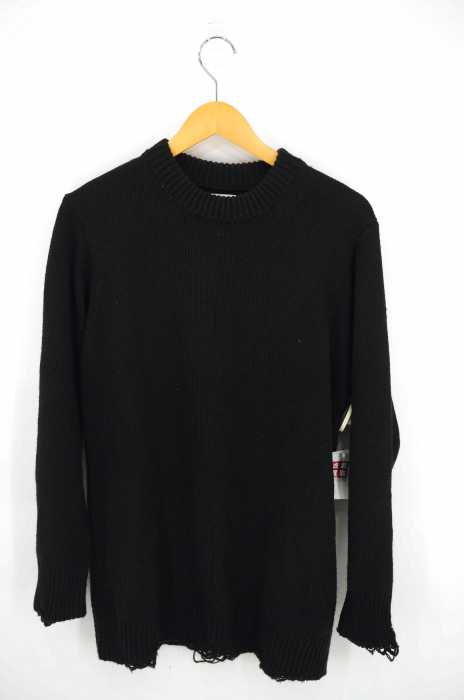 The Letters （ザレターズ） 5G Crash Crew Neck Knit. メンズ トップス