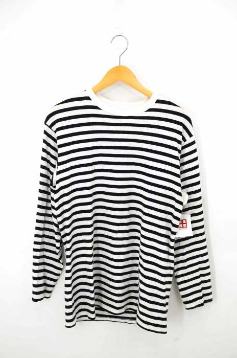 UNUSED （アンユーズド） BORDER CUTSEW L/S メンズ トップス