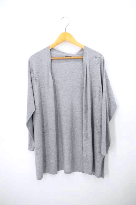 CASHYAGE（カシヤージュ） カシミヤシルクプレーンカーディガン レディース トップス