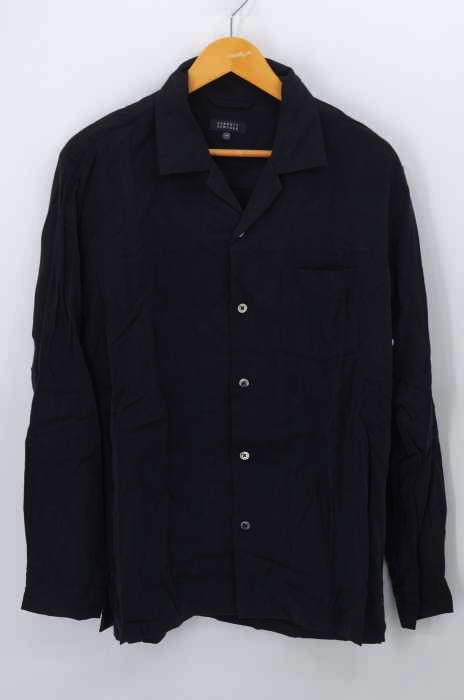 BARNEYS NEWYORK（バーニーズニューヨーク） テンセル オープンカラーシャツ メンズ トップス