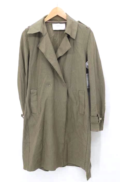 HARRIS WHARF LONDON（ハリスワーフロンドン） スナップ ボタントレンチ コート レディース アウター