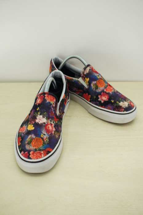 VANS (バンズ ) 総柄スリッポン スニーカー メンズ シューズ