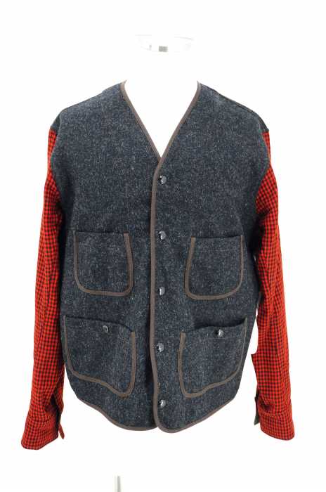 RRL RALPH LAUREN (ダブルアールエル ラルフローレン) 素材切替 メンズ アウター