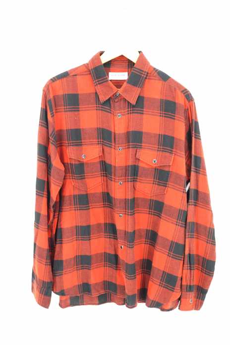 SAINT LAURENT PARIS （サンローランパリ） オンブレチェックウエスタンシャツ メンズ トップス