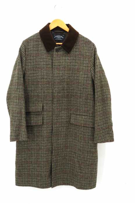 UNITED ARROWS green label relaxing （ユナイテッドアローズグリーンレーベルリラクシング） BC MOON/TWEED バルカラーツイード コート メンズ アウター