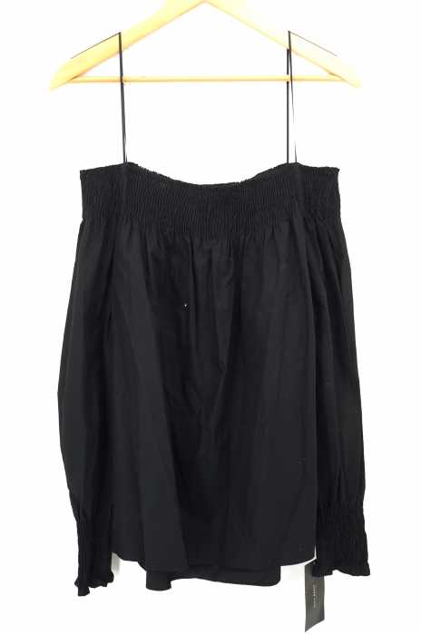 ZARA BASIC (ザラベーシック) シャーリングブラウス レディース トップス