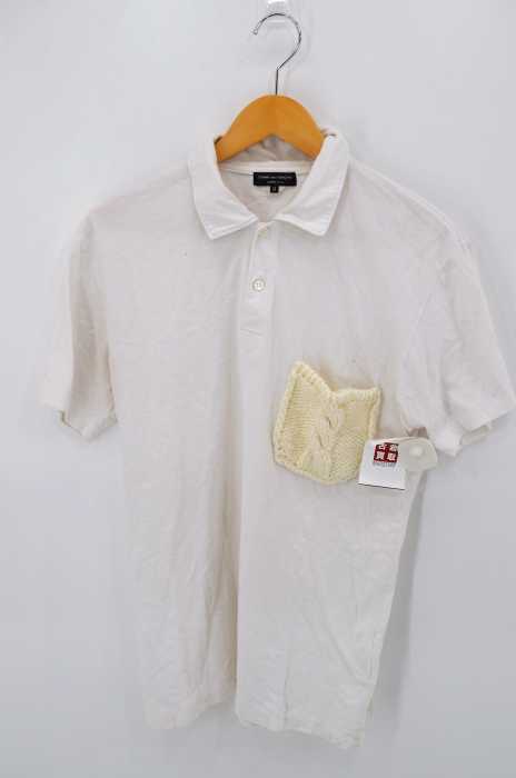 COMME des GARCONS HOMME PLUS (コムデギャルソンオムプリュス) AD2009 ニットポケットポロシャツ メンズ トップス