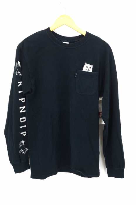 RIPNDIP(リップンディプ) 胸ポケットロンT メンズ トップス