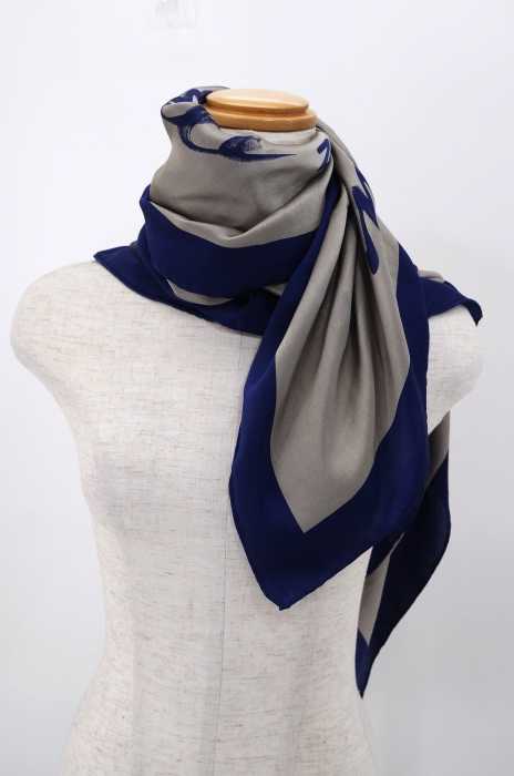 BED J.W. FORD（ベッドフォード） 大判シルクスカーフ　Scarf メンズ ファッション雑貨