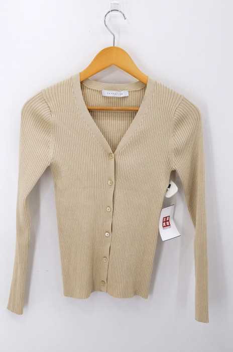 ESTNATION （エストネーション） ラメニットカーディガン レディース トップス