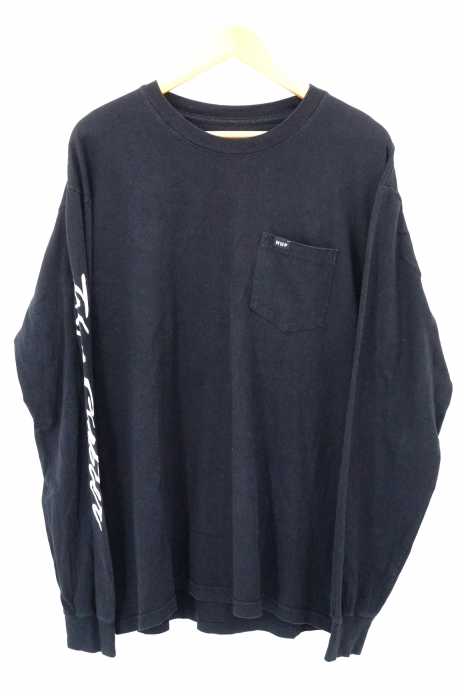 HUF(ハフ) 袖プリント ロングスリーブポケットTシャツ メンズ トップス