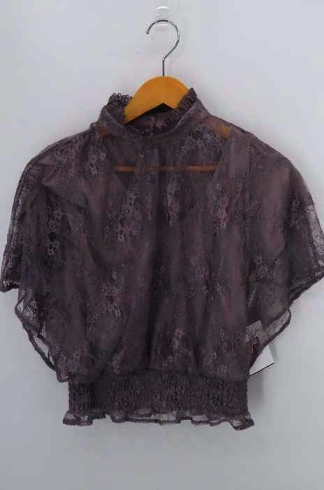 belle vintage(ベルヴィンテージ) 総レースバックボタンブラウス レディース トップス
