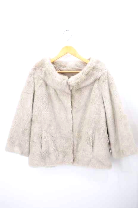 Broderie＆Co（ブロードゥリーアンドコー） エコファーコート レディース アウター