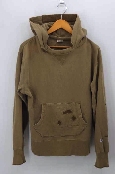 Champion（チャンピオン） ランタグ復刻ブロークンスウェットパーカー メンズ トップス