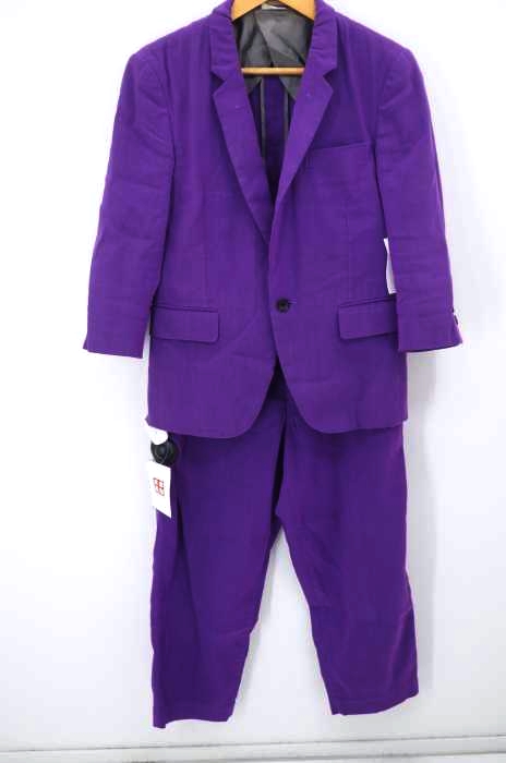 COMME des GARCONS HOMME PLUS(コムデギャルソンオムプリュス) AD2007リネン混1Bテーラードジャケット ノータックスラックス メンズ セットアップ