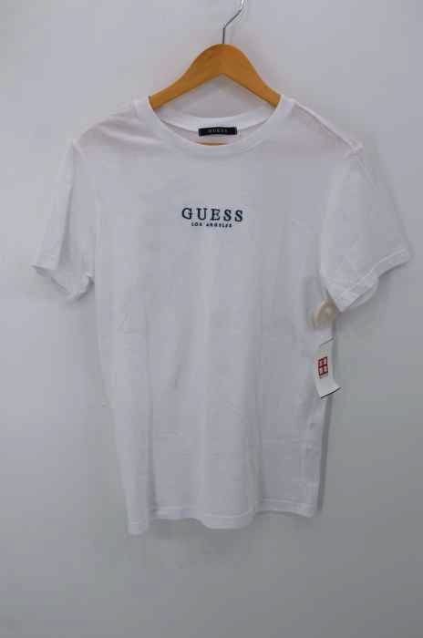 GUESS(ゲス) ロゴ刺繍Tシャツ レディース トップス
