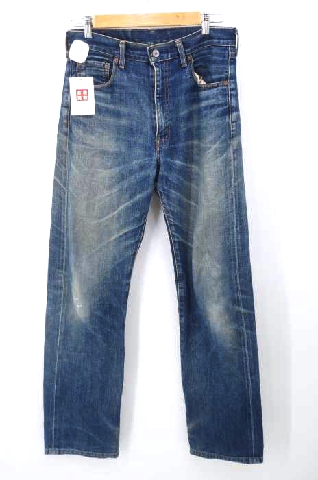 Levis（リーバイス） 復刻 502XX BigE 赤耳 ジップフライデニム メンズ パンツ