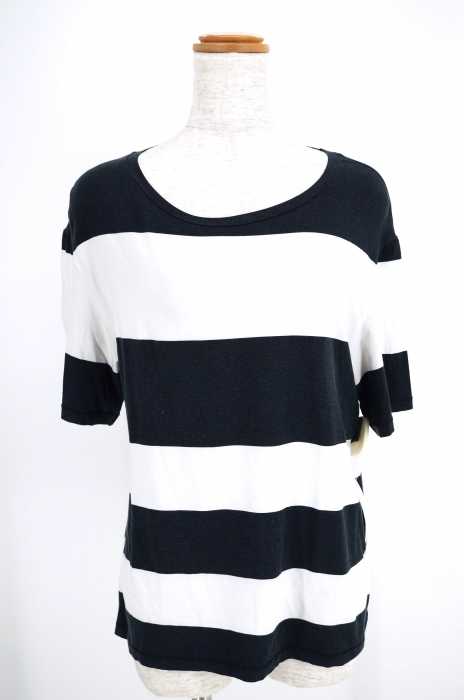 ACNE STUDIOS(アクネストゥディオズ) ボーダー柄半袖Tシャツ レディース トップス