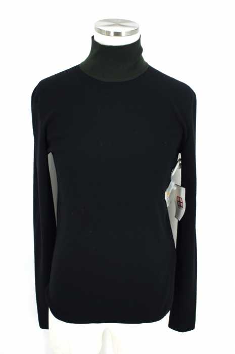 JIL SANDER （ジルサンダー） バイカラーハイネック メンズ トップス