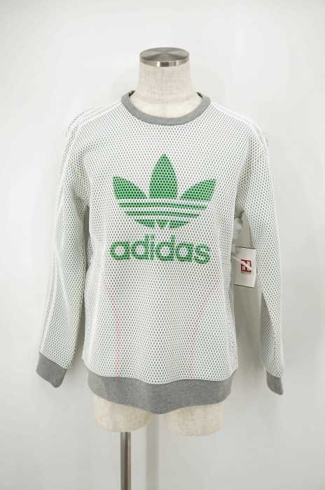 adidas Originals (アディダスオリジナルス) LUX TREFOIL CREW メンズ トップス