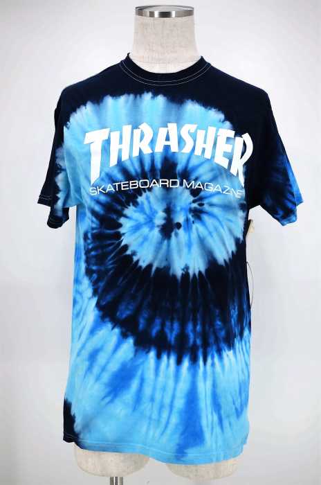 THRASHER(スラッシャー) タイダイ ロゴプリント メンズ トップス