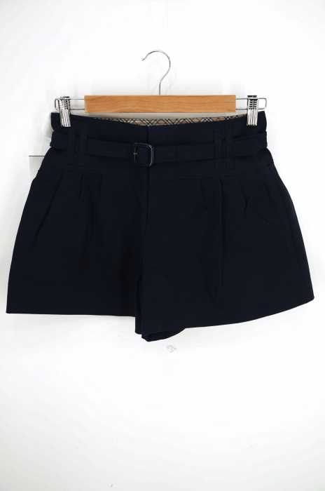 BURBERRY BLUE LABEL（バーバリーブルーレーベル） 3タックベルテッドショートパンツ レディース パンツ