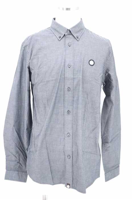Pretty Green （プリティーグリーン） ボタンダウン　ロゴワッペン CLASSIC FIT メンズ トップス