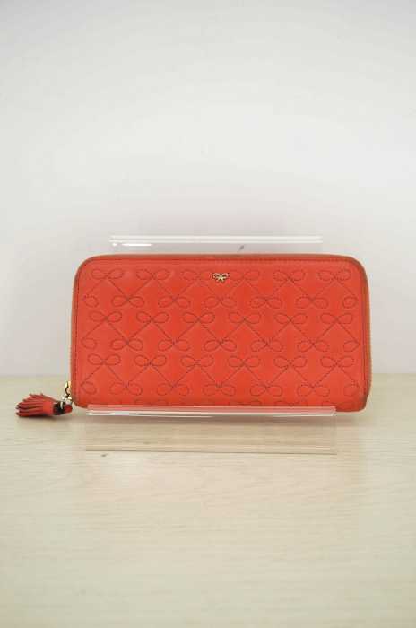ANYA HINDMARCH (アニヤハインドマーチ) ラウンドジップウォレット レディース 財布・ケース