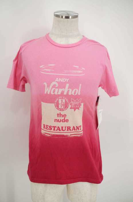 andy warhol by HYSTERIC GLAMOUR (アンディウォー ホル バイ ヒステリックグラマー) グラデーションプリントTシャツ メンズ トップス