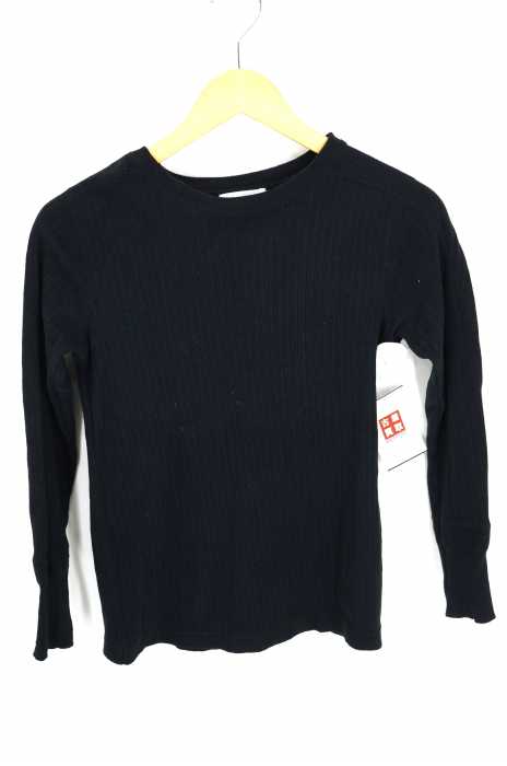 BEAMS BOY (ビームスボーイ) デンマーク軍 リブ クルーネック レディース トップス