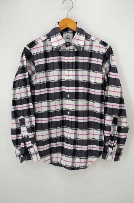 BLACK FLEECE BY BROOKS BROTHERS(ブラックフリースバイブルックスブラザーズ) チェック柄ボタンダウンシャツ メンズ トップス