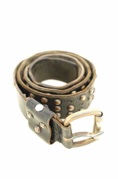 DIESEL （ディーゼル） スタッズ装飾ベルト メンズ ファッション雑貨