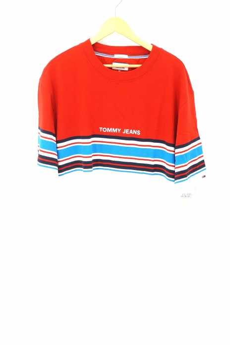 tommy jeans（トミージーンズ） 19SS ストライプTシャツ メンズ トップス