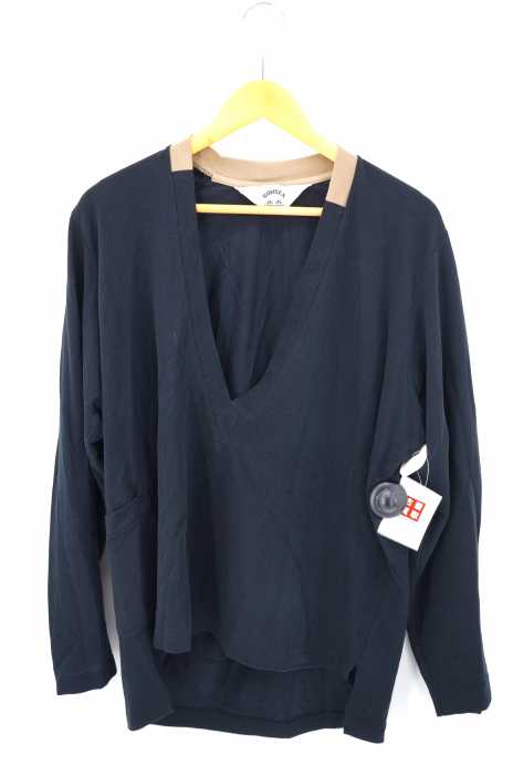SUNSEA （サンシー） DEEP V POLO SWEATER メンズ トップス