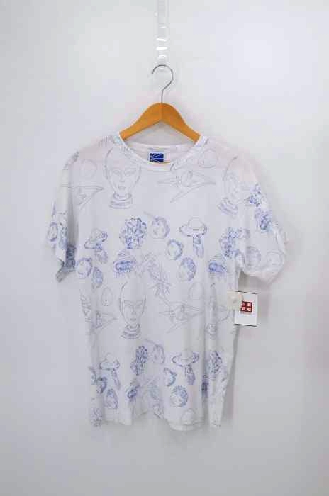 PACCBET（ラスベート） 総柄コットンTシャツ メンズ トップス