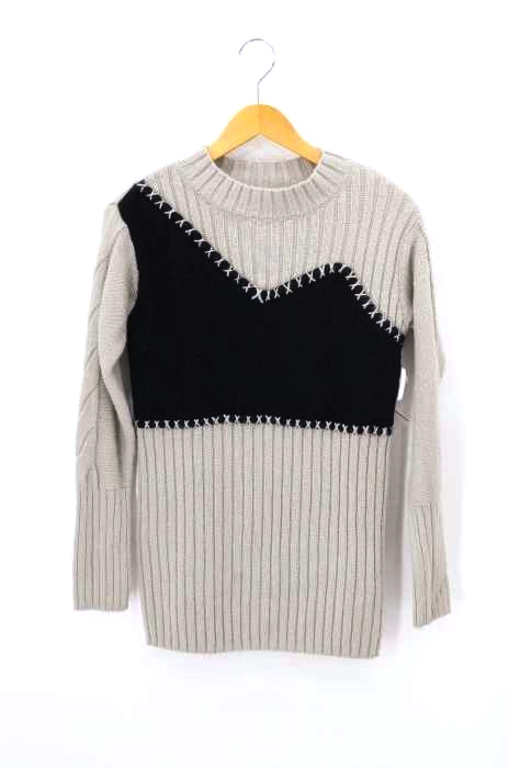 AMERI（アメリ） 19AW X STITCH BUSTIER KNIT レディース トップス