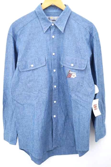 AQUASCUTUM（アクアスキュータム） シャンブレーシャツ メンズ トップス