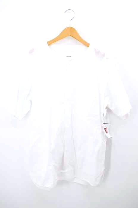 SAGE DE CRET（サージュデクレ） ノーカラープルオーバーシャツ メンズ トップス