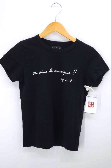 agnes b.（アニエスベー） メッセージプリントTシャツ レディース トップス
