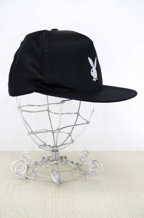 SUPREME×PLAYBOY (シュプリーム ×プレイボーイ) Satin 5-Panel Cap メンズ 帽子