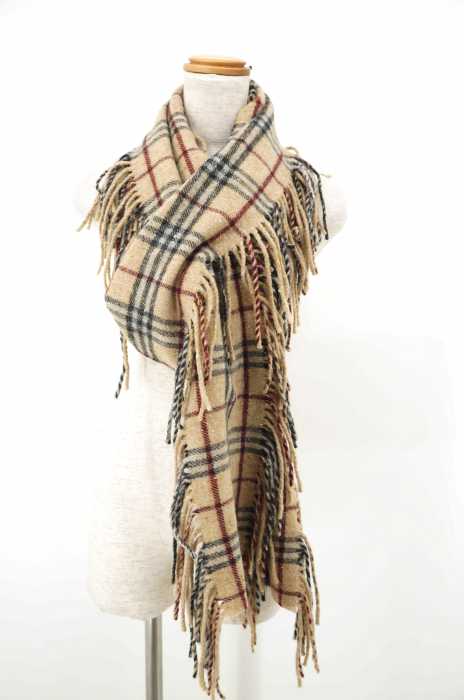 BURBERRY（バーバリー） バーバリーチェック柄マフラー レディース ファッション雑貨