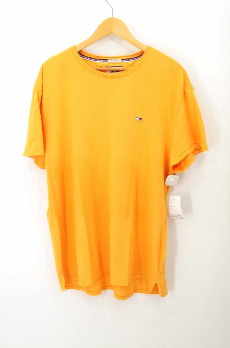 tommy jeans(トミージーンズ) コットンワンポイントTシャツ メンズ トップス