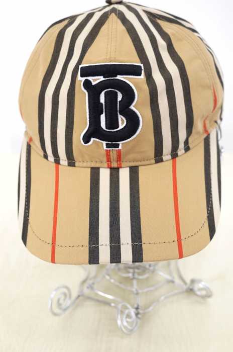 BURBERRY LONDON ENGLAND（バーバリーロンドンイングランド） 2019SS アイコンストライプベースボールキャップ メンズ 帽子