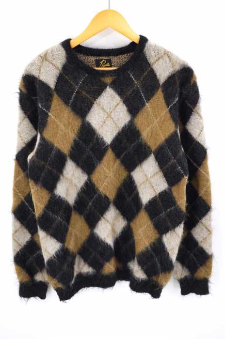 Needles （ニードルス） MOHAIR SWEATER -ARGYLE- メンズ トップス