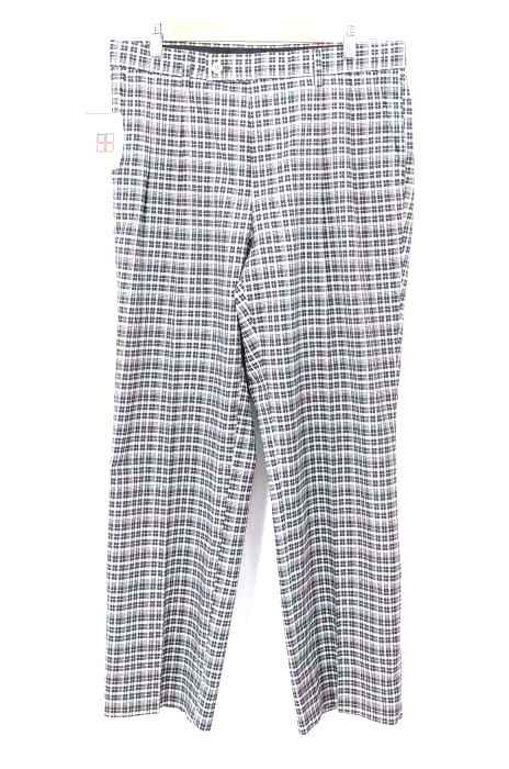 USED古着（ユーズドフルギ） チェック柄2タックスラックスパンツ メンズ パンツ
