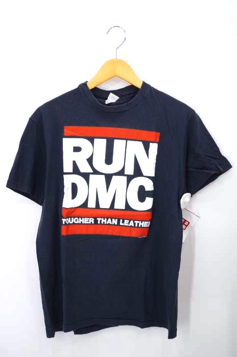Hanes（ヘインズ） 1988年 RUN DMC tougher than leather ツアーtee レディース トップス