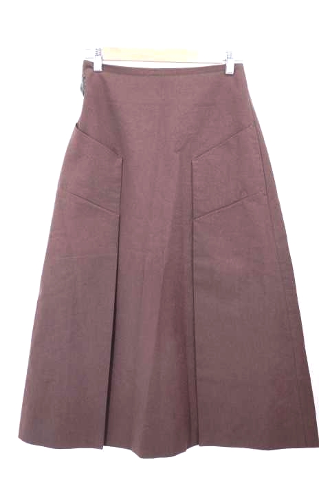 STUDIO NICHOLSON（スタジオニコルソン） WOOL TWILL HABIT A LINE SKIRT レディース スカート