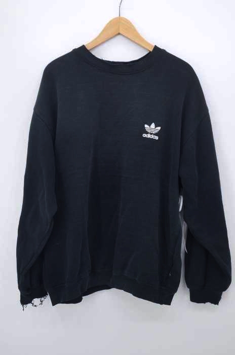 adidas（アディダス） 80s 銀タグ ロゴ刺繍スウェットトップス メンズ トップス