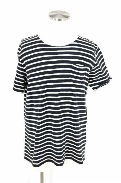 .efiLevol（エフィレボル） ボーダーポケットTシャツ メンズ トップス