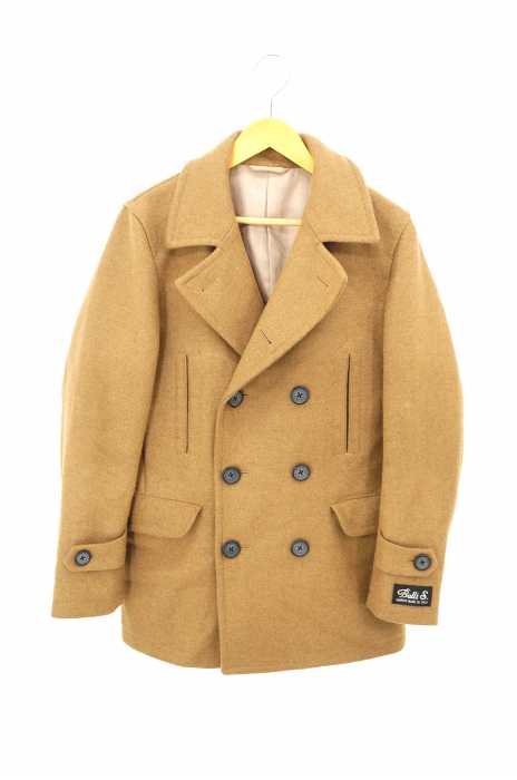 UNITED ARROWS green label relaxing （ユナイテッドアローズグリーンレーベルリラクシング） BALLIS MLTN BASIC P-CT ベーシックピーコート メンズ アウター
